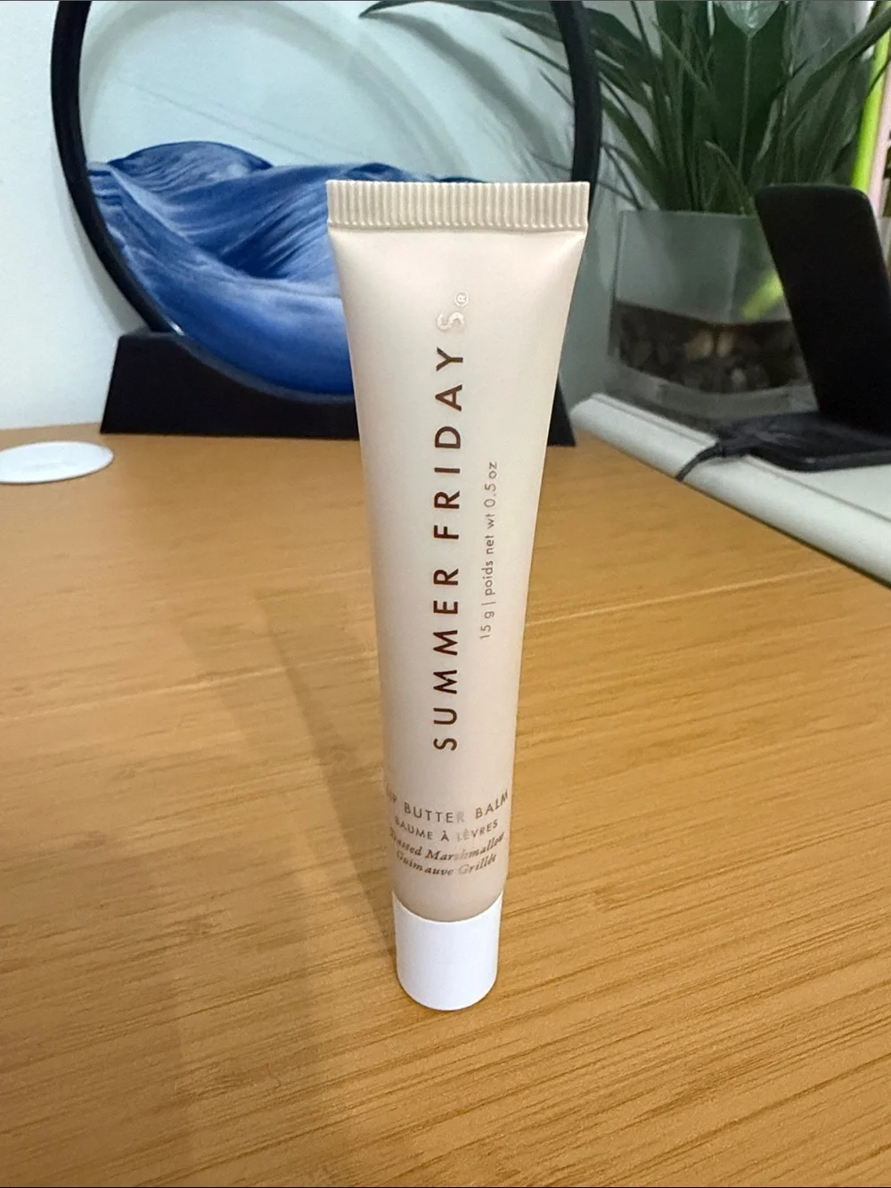 Summer Fridays Lip Butter Balm in Toasted Marshmallow